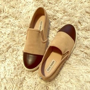 Steve Madden suede slip on